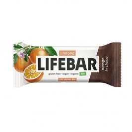 Barretta Raw Bio Arancia e Cioccolato - Lifebar