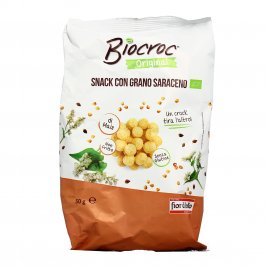 Snack Bio con Grano Saraceno e Mais Senza Glutine - Biocroc