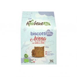 Biscotti di Avena e Semi di Lino Bio - Senza Glutine