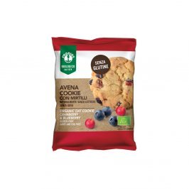Biscotto Avena Cookie con Mirtilli Bio - Senza Glutine