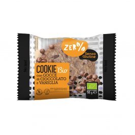 Biscotto Cookie Bio con Gocce di Cioccolato e Vaniglia - Zero Glutine