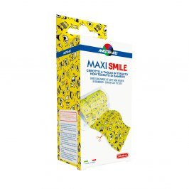 Cerotto a Taglio in Tessuto non Tessuto di Bambù - Maxi Smile