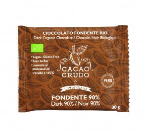 Cioccolato Biologico Fondente 90%