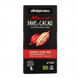 Cioccolato Bio Fondente Extra 70% - Mascao