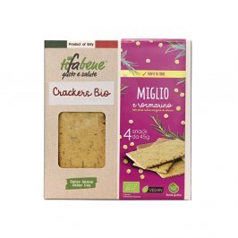 Crackers di Miglio e Rosmarino Bio - Senza Glutine