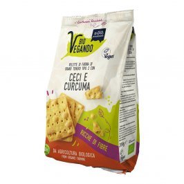 Crackers Velette con Ceci e Curcuma - Bio Vegando