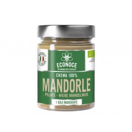 Crema 100% di Mandorle Pelate Italiane Bio