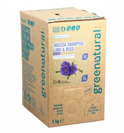 Doccia Shampoo Lino e Riso Delicato - Eco Box Sfuso