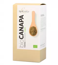 Farina di Semi di Canapa Sativa 500g - Biologica e Proteica