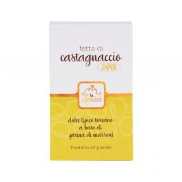 Fetta di Castagnaccio Snack - Senza glutine