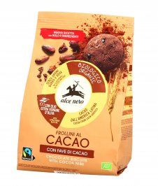 Biscotti Frollini al Cacao con Fave Bio - Fairtrade