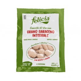 Gnocchi di Riso con Grano Saraceno Integrale - Senza Glutine