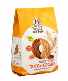 Biscotti Farro e Cacao Bio