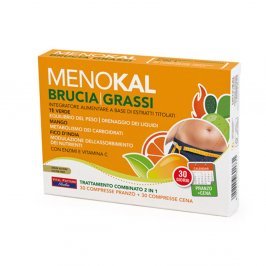 Menokal Brucia Grassi in Compresse - Integratore Dimagrante