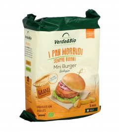 Mini Panini Burger Vegan Bio Grano Tenero Tipo 0 - I Pan Morbidi