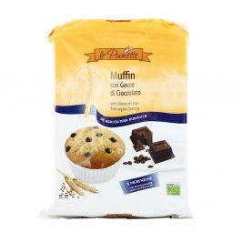 Muffin con Gocce di Cioccolato Bio