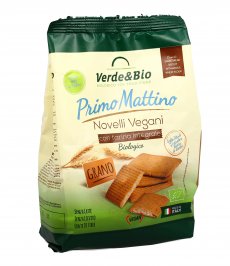Biscotti Novelli Vegani con Farina Integrale - Primo Mattino