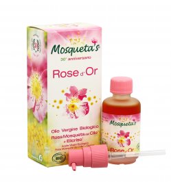 L’Olio di Rosa Mosqueta del Cile + Elicriso “Rose d’Or”