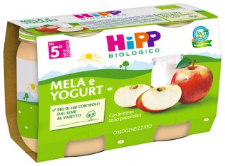 Omogeneizzato Bio con Mela e Yogurt