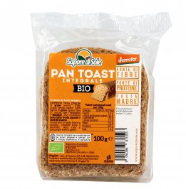 Fette di Pan Toast Integrale Bio