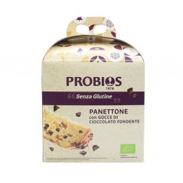 Panettone Bio con Gocce di Cioccolato - Senza Glutine