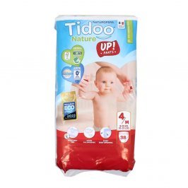 Pannolini Mutandina Ecologici - Taglia 4/M (8-15Kg) 38 Pezzi