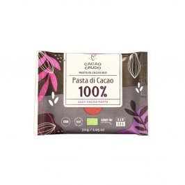 Cacao Crudo Biologico 100% in Pasta