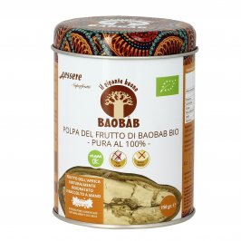 Polpa del Frutto di Baobab Bio - Barattolo di Latta