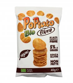 Patatine Snack Poptato Bio Fibre