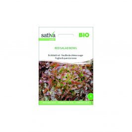 Semi di Lattuga Foglia di Quercia (Red Salad Bowl) Bio
