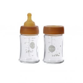 Biberon in vetro a flusso lento 2 Dalla nascita a 0 mesi e Plus 260 ml- Mam  - Easypara