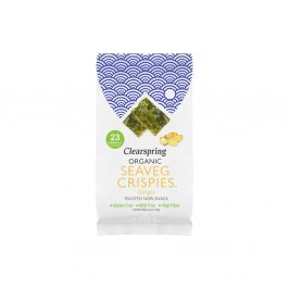 Snack di Alga Nori Bio con Zenzero - Seaveg Crispies Ginger