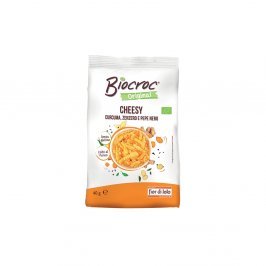 Snack Bio di Mais al Formaggio con Curcuma, Zenzero, Pepe - Biocroc Cheesy