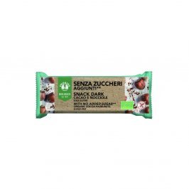Snack Dark Cacao e Nocciole Senza Glultine - Senza Zuccheri Aggiunti