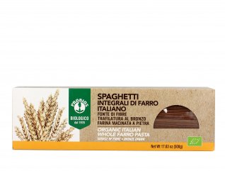 Pasta Spaghetti Integrali di Farro Italiano