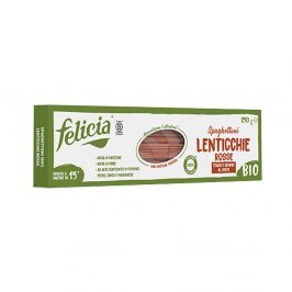 Spaghettoni Pasta di Lenticchie Rosse Bio - Senza Glutine