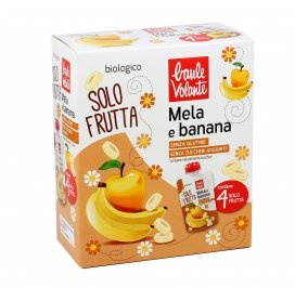 Purea di Mela e Banana Bio - Solo Frutta