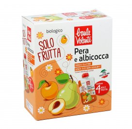 Purea con Pera e Albicocca Bio - Solo Frutta