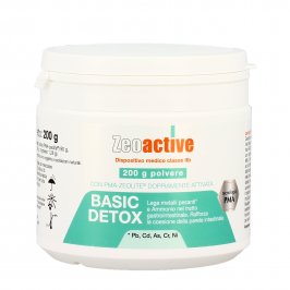 Zeolite Basic Detox in Polvere - Detossinante Contro Metalli Pesanti - Zeoactive®