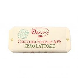 Tavoletta Cioccolato Fondente 60% - Zero Lattosio