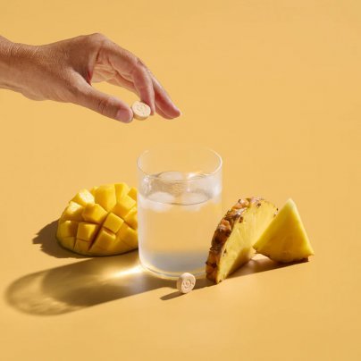 Aromatizzante per Acqua Solid Drinks Bio - Ananas e Mango