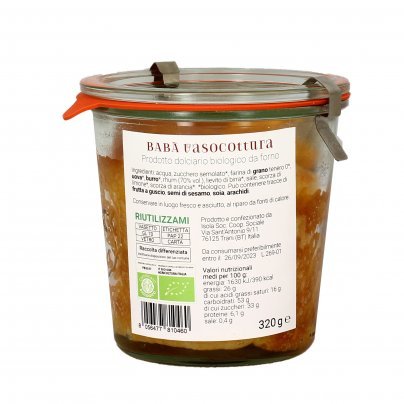 Babà Natale Al Rhum Vaso Cottura 320Gg