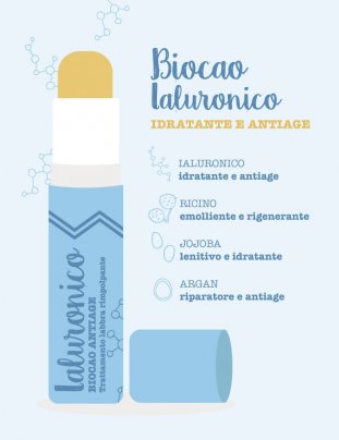 Balsamo Labbra con Acido Ialuronico Biocao Antiage