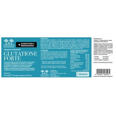 Glutatione Forte - Etichetta