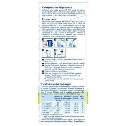 Latte in Polvere Antireflusso AR per Lattanti (0-12 Mesi)