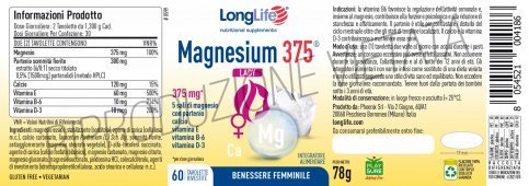Magnesium 375® Lady - Integratore Benessere Femminile