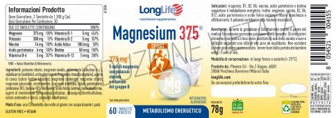 Magnesium 375 Sport 60 Tavolette