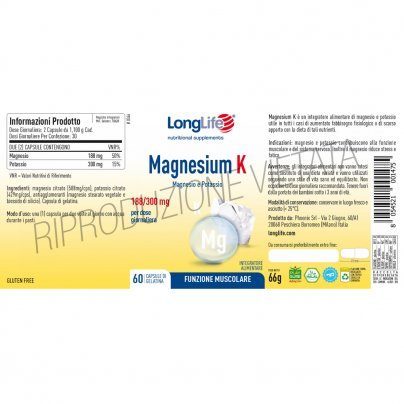 Magnesium K - Funzione Muscolare