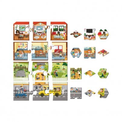 Maxi Puzzle Montessori (Dai 3 Anni) - My Eco School