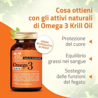 Omega 3 Krill Oil - Qualità Superiore